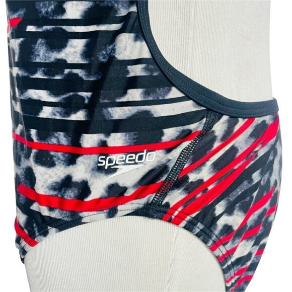 Speedo Size 14 One Piece Swimsuit Swimwear Bathing Suit - Picture 4 of 9